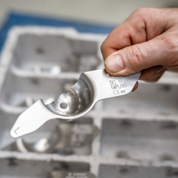 Prüfstelle von Implantaten